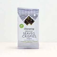 ** Mejores alternativas a las algas snack y chips vegetales asiáticos