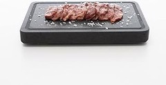 Instrucciones para utilizar una piedra para asar estilo teppan correctamente