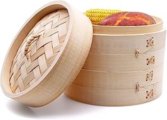 Mejores precios de vaporeras de bambú para cocinar al vapor