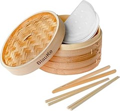 El tamaño ideal de una vaporera de bambú para cocinar dim sum