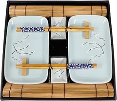 ¿Por qué utilizar juegos de platos para sushi en casa?