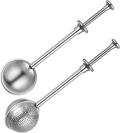 Mejores lugares para comprar cucharillas, filtros y pinzas para té suelto