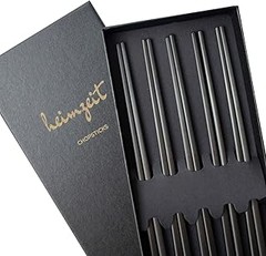 Mejores lugares para comprar juegos de palillos para sushi reutilizables