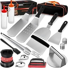 ¿Cuáles son los materiales más comunes en los accesorios de Plachi Teppanyaki?