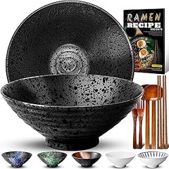 Descubre los mejores juegos de cuencos y cucharas para ramen