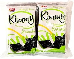 Rango de precios de algas snack y chips vegetales asiáticos