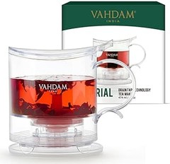 ¿Cuánto cuesta una tetera con filtro integrado para té suelto?