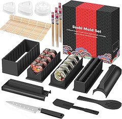 Kits moldes y utensilios para hacer sushi en casa