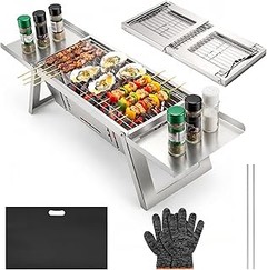 Conoce los tipos de planchas y barbacoas de mesa para camping y terraza