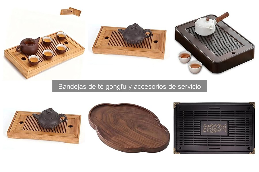 Accesorios Esenciales para el Servicio de Té Gongfu
