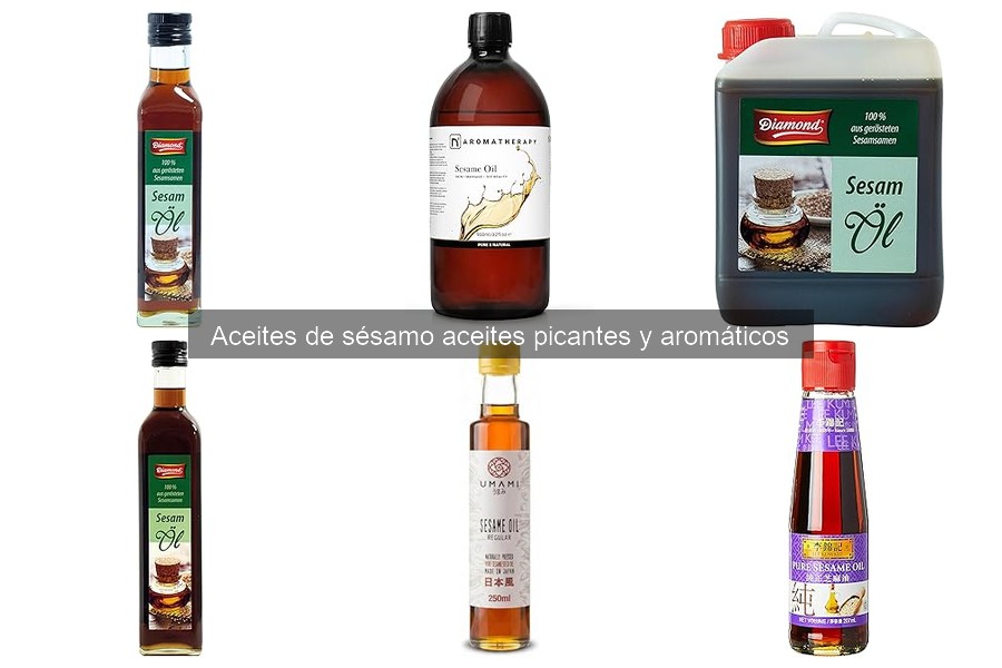 ** Aceite de sésamo: Beneficios y propiedades esenciales