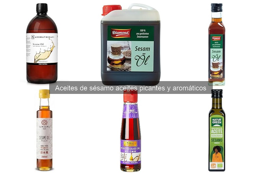 Aceites de sésamo: propiedades y beneficios esenciales
