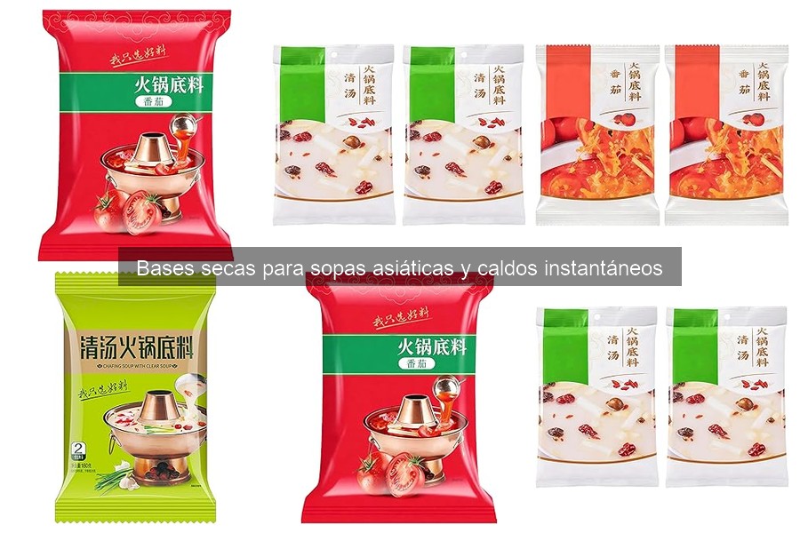 Alternativas a Bases Secas para Sopas Asiáticas