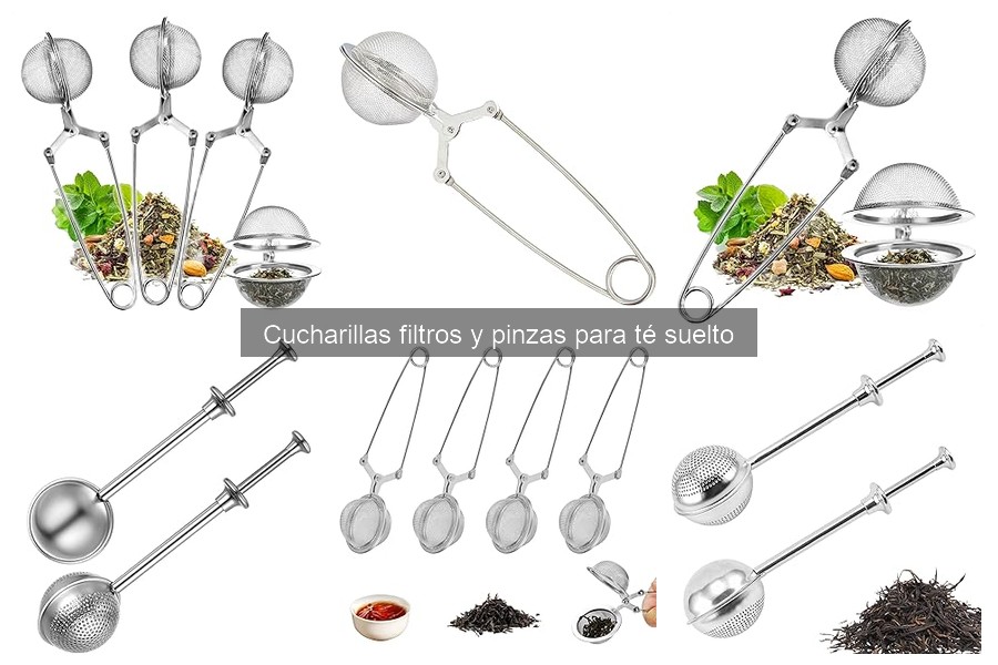 Alternativas a cucharillas filtros para té suelto