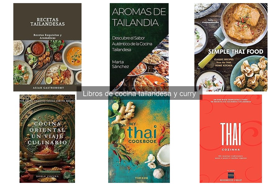 Alternativas a ingredientes comunes en curry tailandés