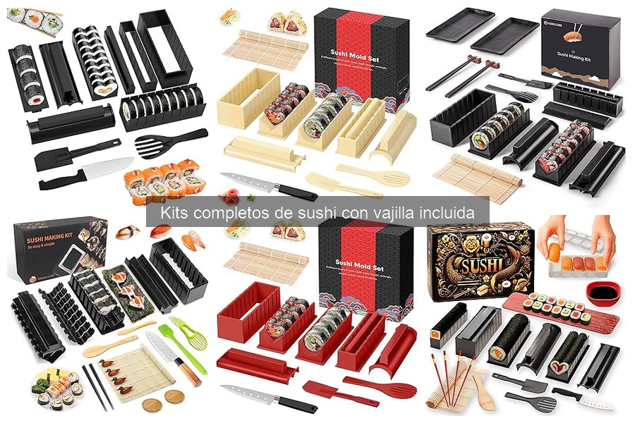 Alternativas a Kits de Sushi: Utensilios y Métodos