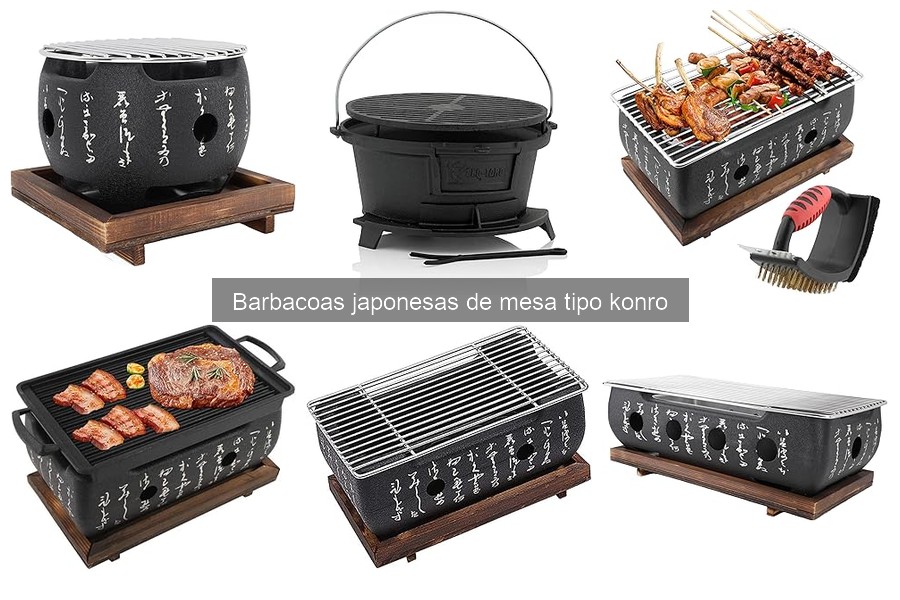 Alternativas a la barbacoa konro para cocinar en casa