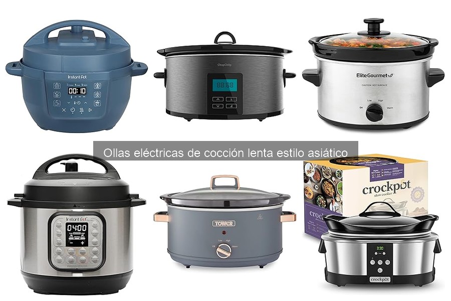 Alternativas a la Olla Electrica de Cocción Lenta Asiática