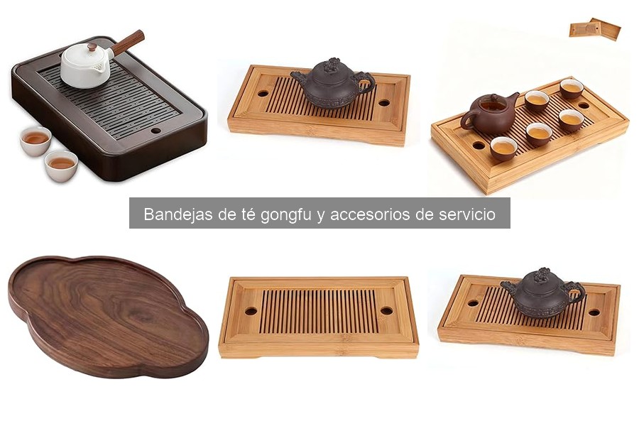 Alternativas a las Bandejas de Té Gongfu para Servir Té