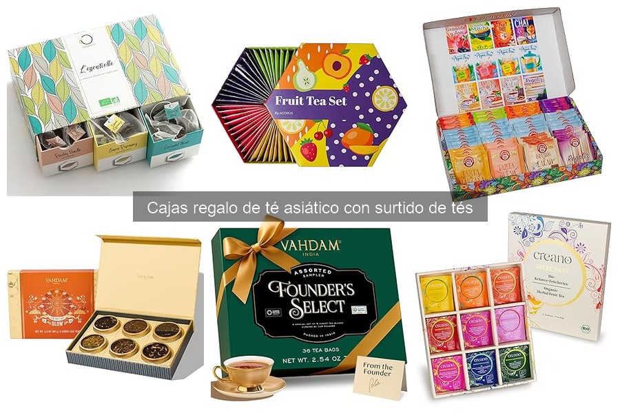 Alternativas a las cajas regalo de té asiático: opciones únicas