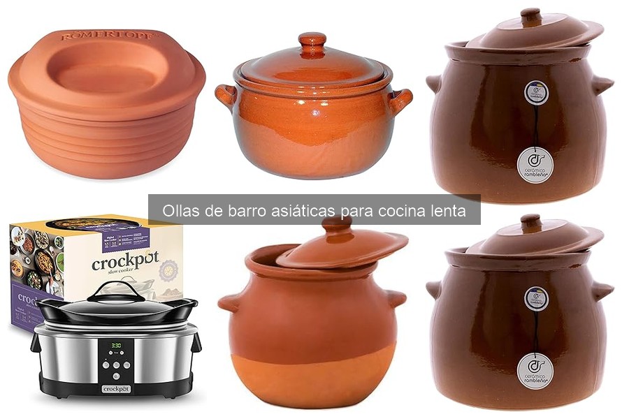 Alternativas a las ollas de barro asiáticas para cocinar