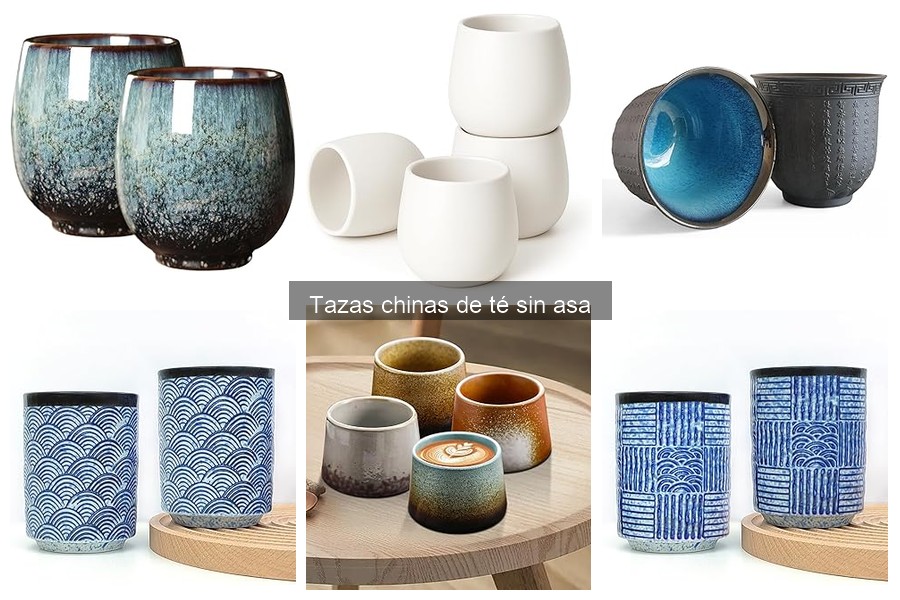 Alternativas a las Tazas Chinas de Té sin Asa - Guía Completa