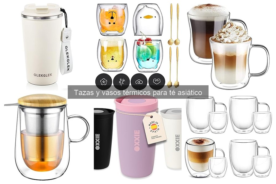 Alternativas a las tazas térmicas para té asiático