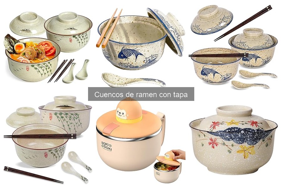 Alternativas a los Cuencos de Ramen con Tapa