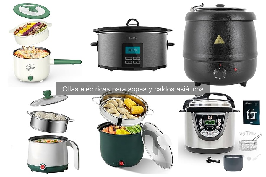 Alternativas a ollas eléctricas para sopas asiáticas