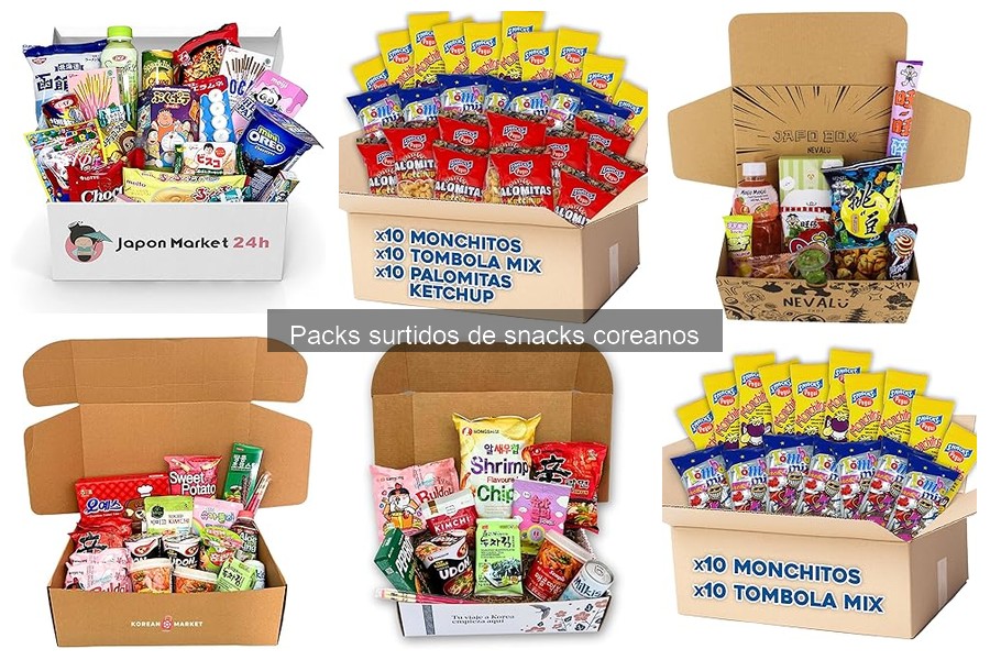 Alternativas a Snacks Coreanos para Paladares Suaves