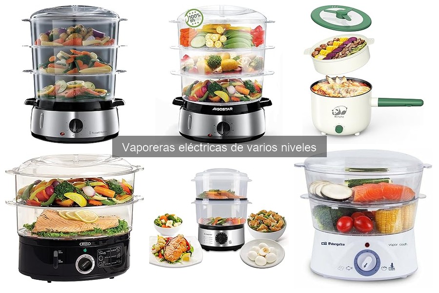 Alternativas a vaporeras eléctricas: cocina al vapor efectiva
