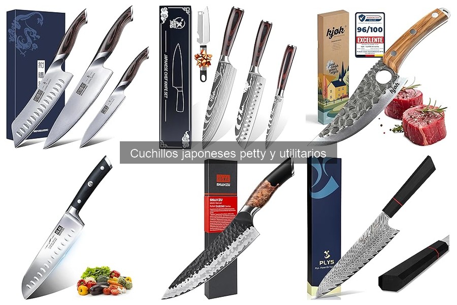 Alternativas al cuchillo japonés petty para cocinar mejor