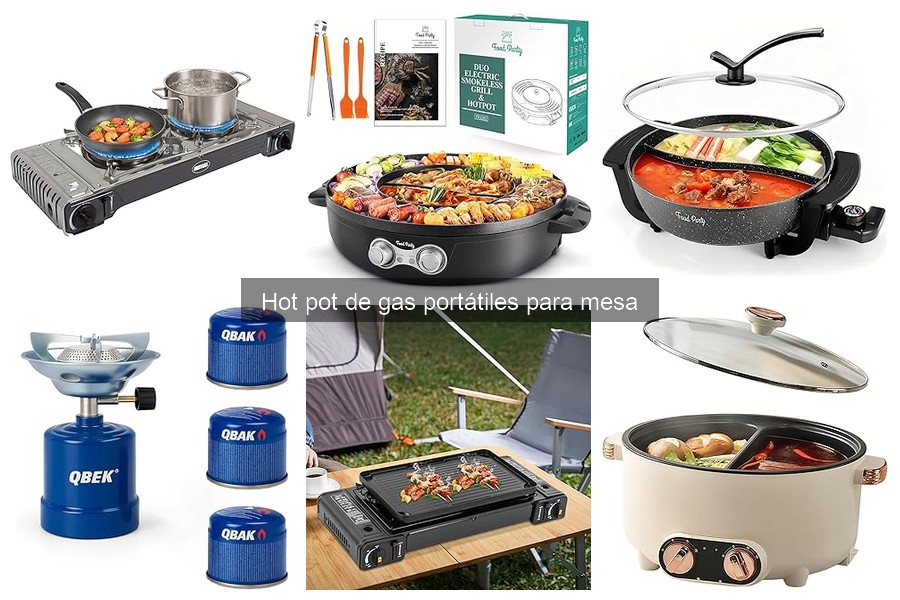 ** Alternativas al hot pot de gas portátil: mejores opciones