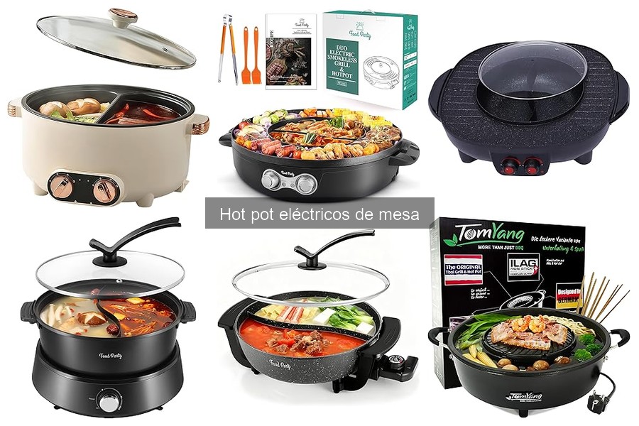 Alternativas al hot pot eléctrico de mesa para cocinar