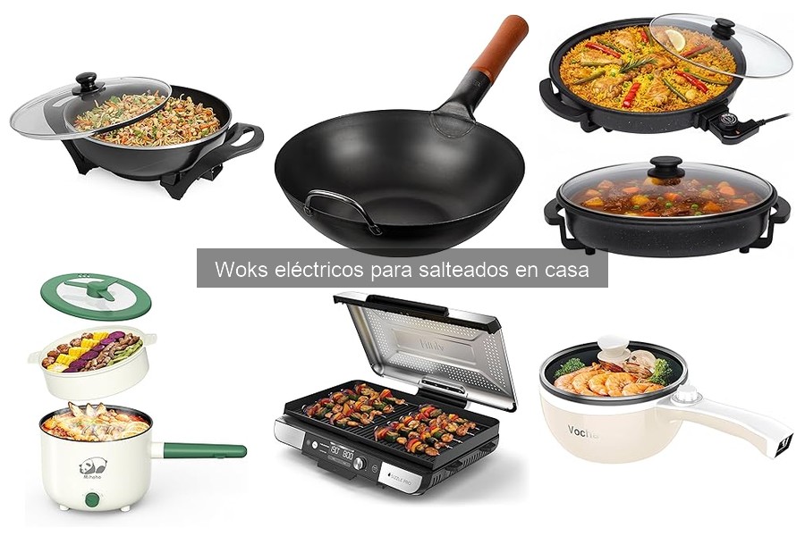 Alternativas al wok eléctrico: descubre opciones para salteados