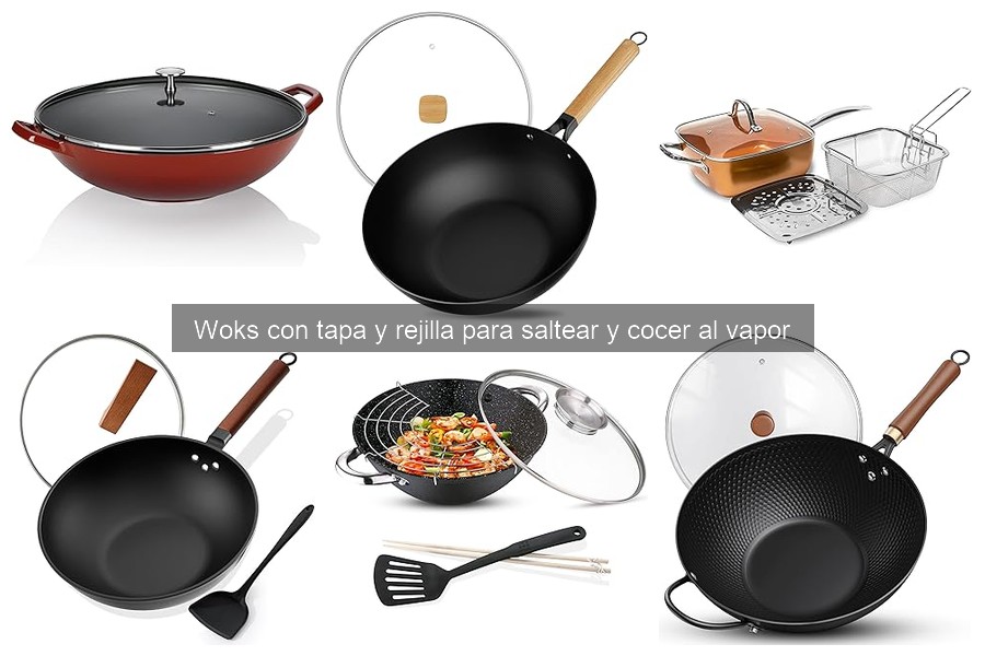Alternativas al wok: utensilios versátiles para cocinar