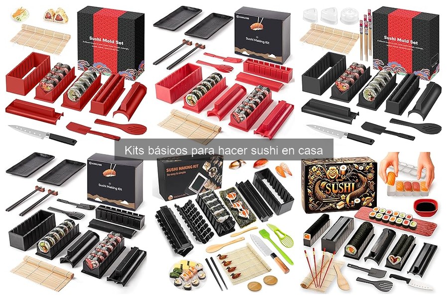 Alternativas Compactas al Kit de Sushi para Cocinar en Casa