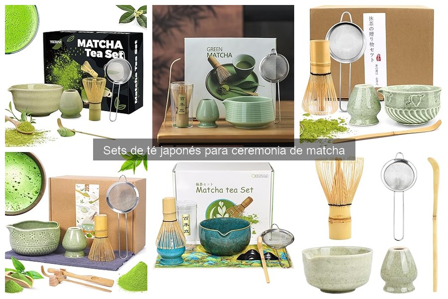 Alternativas innovadoras a sets de té japonés para matcha