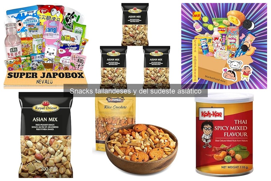 Alternativas Saludables a Snacks Tailandeses: ¡Descúbrelas!