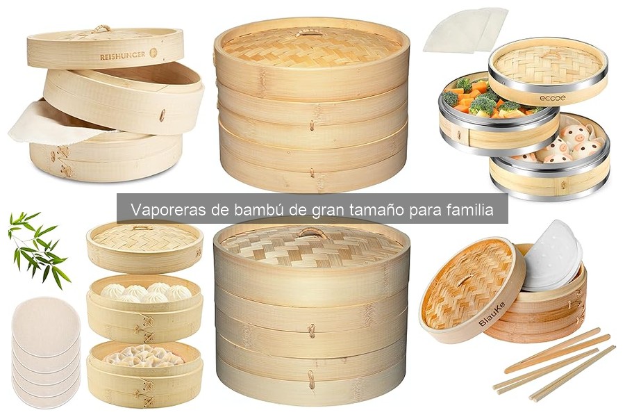 Alternativas saludables a vaporeras de bambú para cocinar
