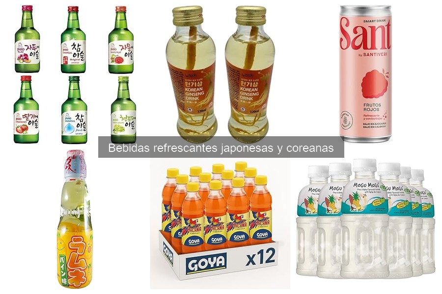 Beneficios de las bebidas refrescantes japonesas y coreanas