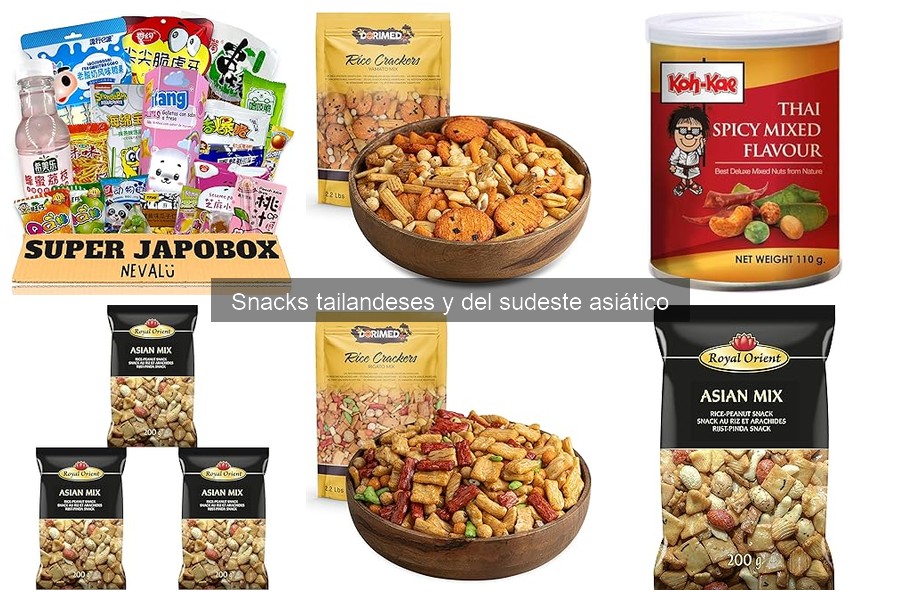 Beneficios de los snacks tailandeses en tu dieta diaria