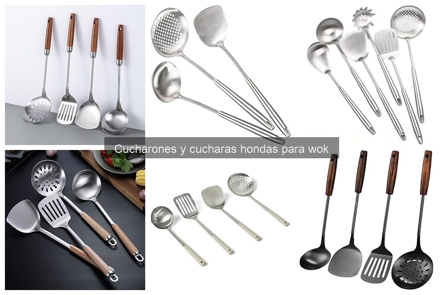 Beneficios de usar cucharones para wok en tu cocina