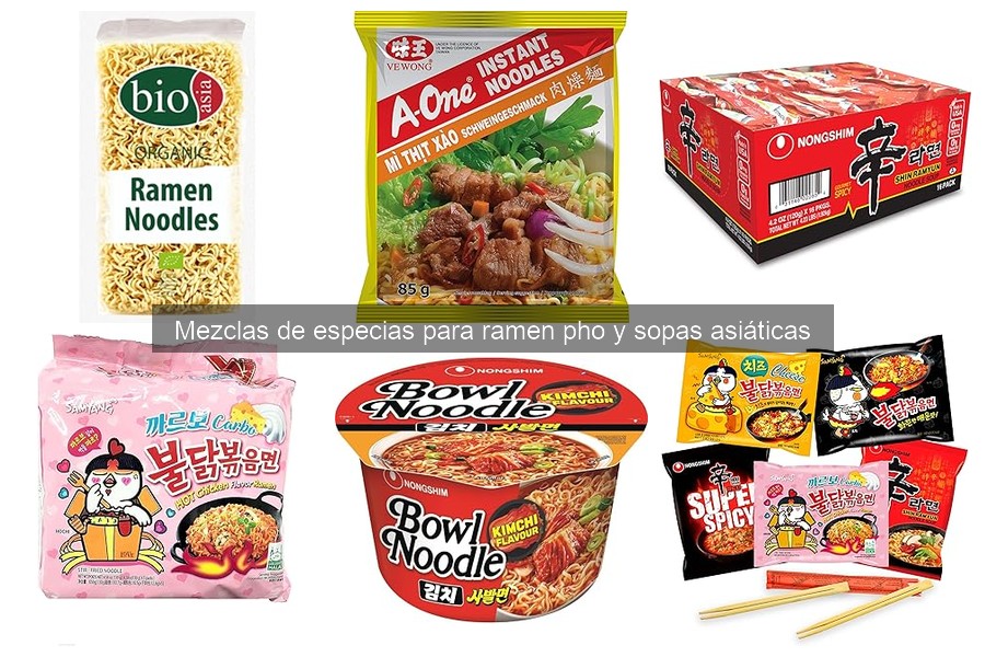 Beneficios de usar mezclas de especias en cocina asiática