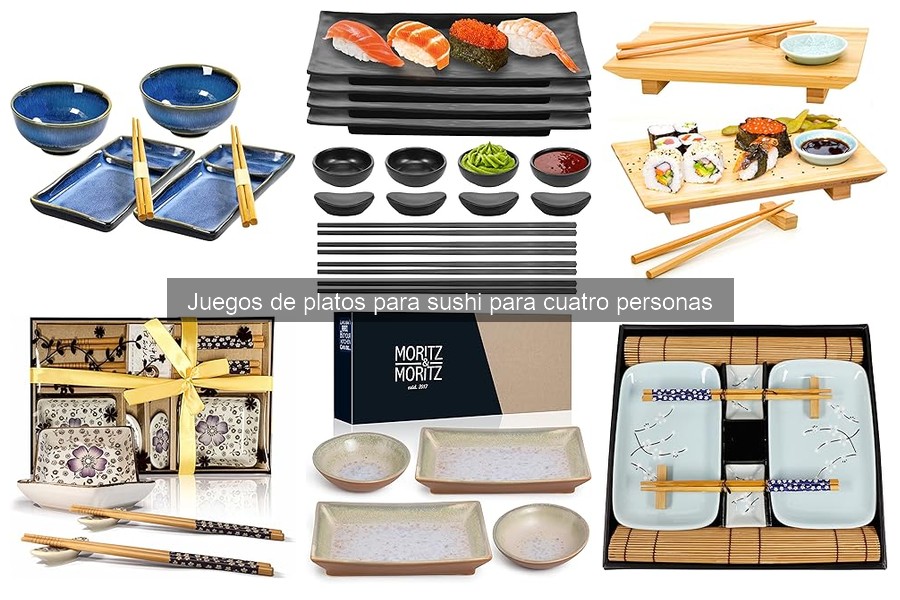 Beneficios de usar un juego de platos para sushi en casa