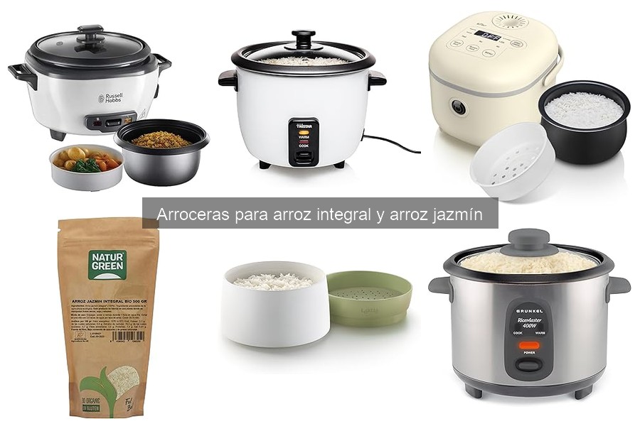 Beneficios de usar una arrocera para arroz jazmín e integral