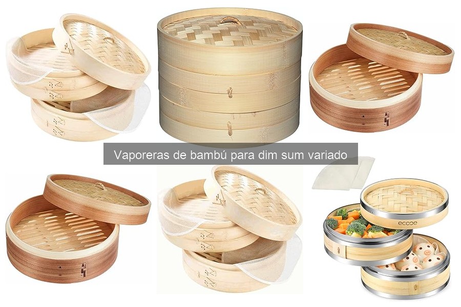 Beneficios de usar una vaporera de bambú en tu cocina