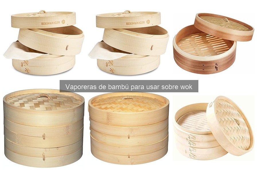 Beneficios de usar vaporeras de bambú en tu cocina