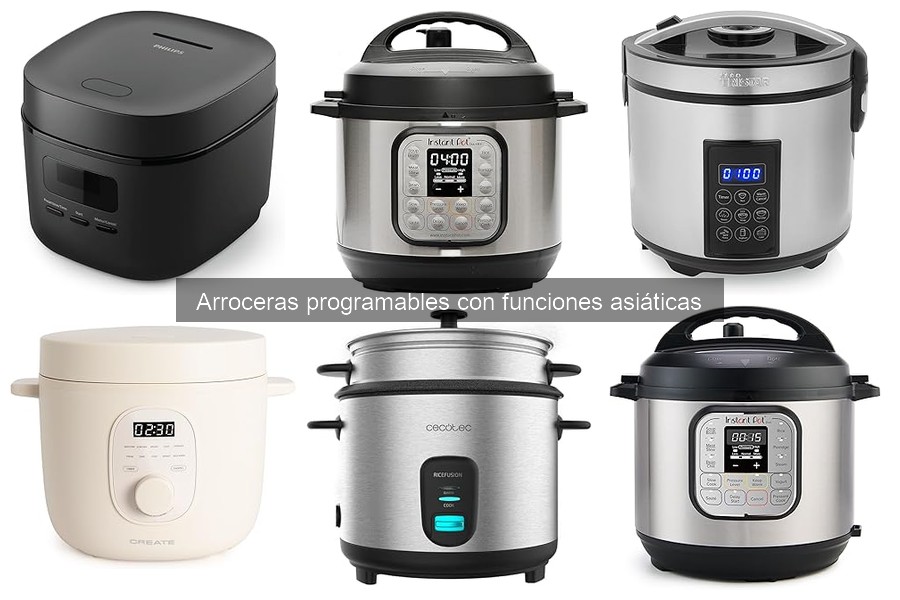 Características Clave de una Buena Arrocera Programable