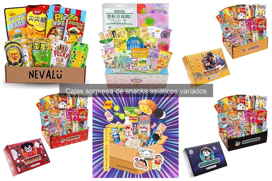 Cómo almacenar adecuadamente los snacks de cajas sorpresa